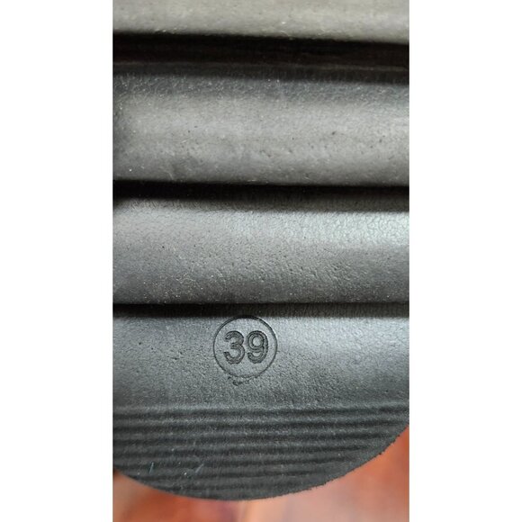 MAGO Leather Sandals Brown | Comfort Strappy Slides | Size 39 EU / 8.5 US - Picture 10 of 13